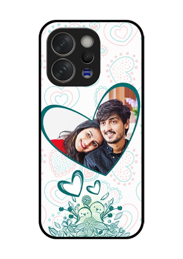 Vivo V70 5G Custom Glass Phone Case - Premium Couple Design