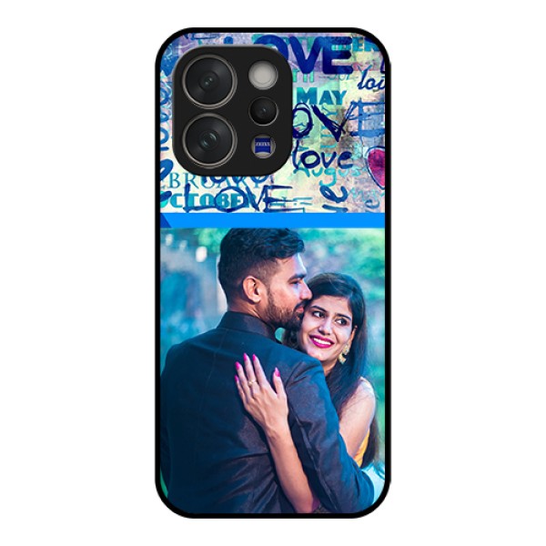 Vivo V70 5G Custom Glass Phone Case - Colorful Love Design