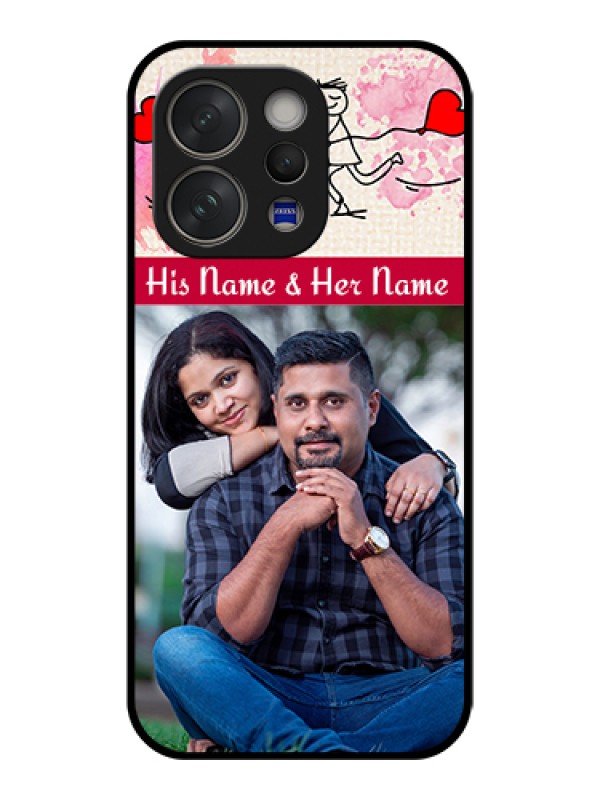 Custom Vivo V70 5G Custom Glass Phone Case - You And Me Case Design
