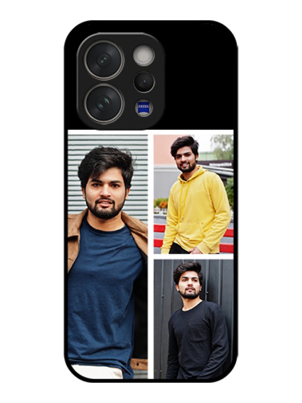 Custom Vivo V70 5G Custom Glass Phone Case - Upload Multiple Picture Design