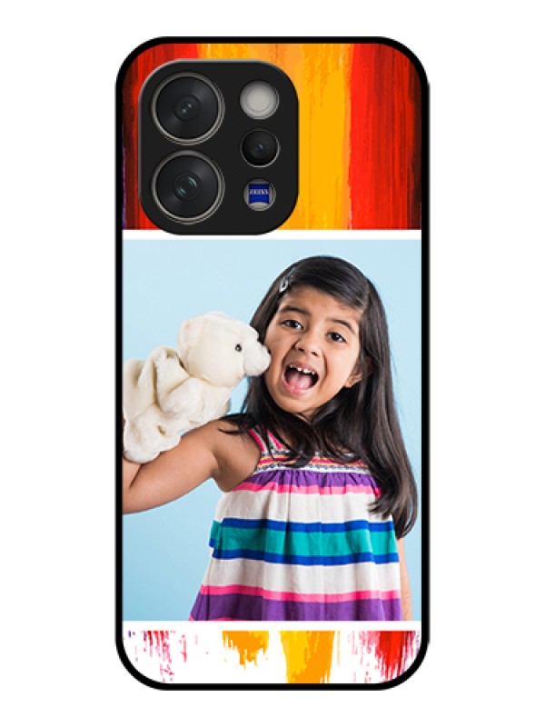 Custom Vivo V70 5G Custom Glass Phone Case - Multi Color Design