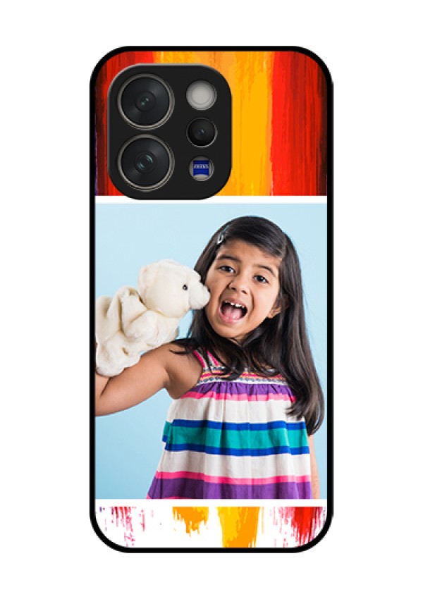 Vivo V70 5G Custom Glass Phone Case - Multi Color Design