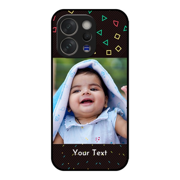 Vivo V70 5G Custom Glass Phone Case - With Confetti Birthday Design Vivo V70 5G Custom Glass Phone Case - With Confetti Birthday Design