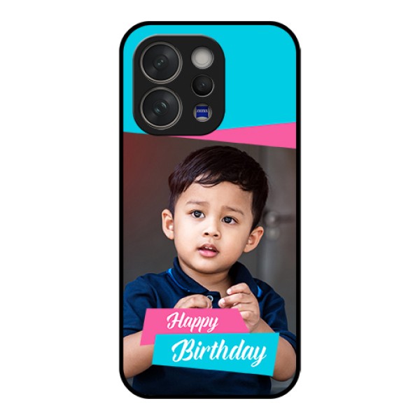 Vivo V70 5G Custom Glass Phone Case - Image Holder With 2 Color Design