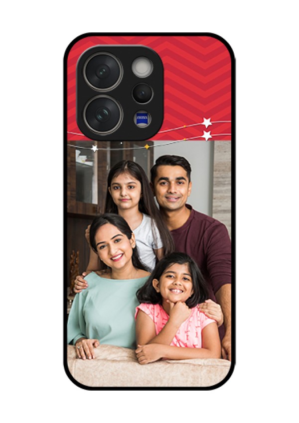 Vivo V70 5G Custom Glass Phone Case - Happy Family Design
