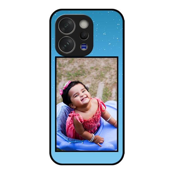 Vivo V70 5G Custom Glass Phone Case - Wave Pattern Colorful Design