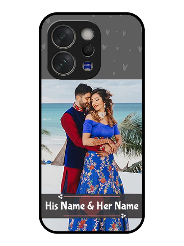 Custom Vivo V70 5G Custom Glass Phone Case - Buy Love Design With Photo Online