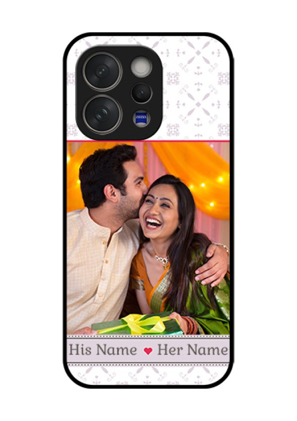 Vivo V70 5G Custom Glass Phone Case - With Photo And Ethnic Design