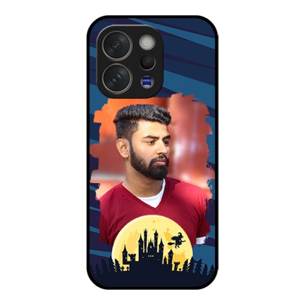 Vivo V70 5G Custom Glass Phone Case - Halloween Witch Design