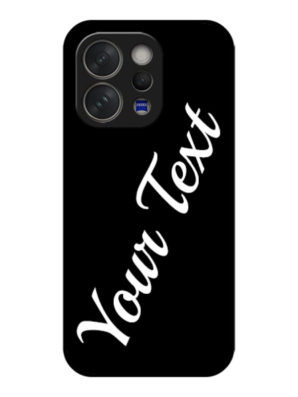 Custom Vivo V70 5G Custom Glass Phone Case - With Your Name Design