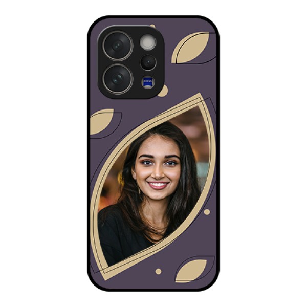 Vivo V70 5G Custom Glass Phone Case - Falling Leaf Design