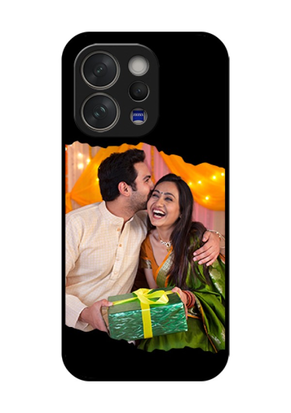 Vivo V70 5G Custom Glass Phone Case - Tear - Off Design