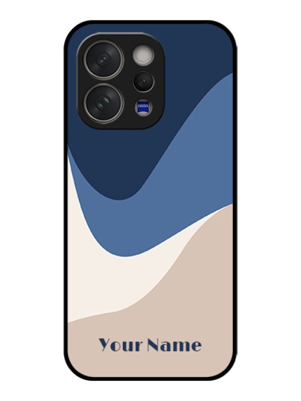 Custom Vivo V70 5G Custom Glass Phone Case - Abstract Drip Art Design