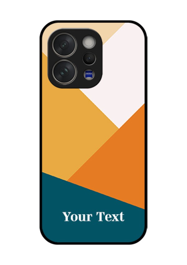 Vivo V70 5G Custom Glass Phone Case - Stacked Multi - Colour Design