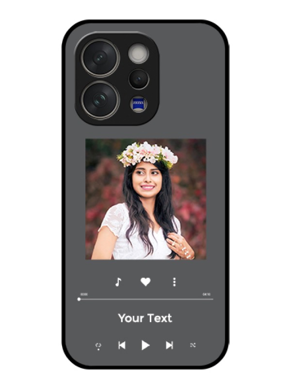 Custom Vivo V70 5G Custom Glass Phone Case - Play The Music Design