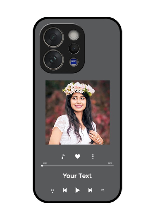 Vivo V70 5G Custom Glass Phone Case - Play The Music Design
