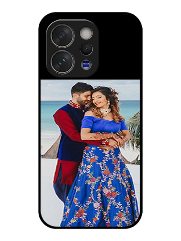 Custom Vivo V70 5G Custom Glass Phone Case - Upload Full Picture With Custom Color Design