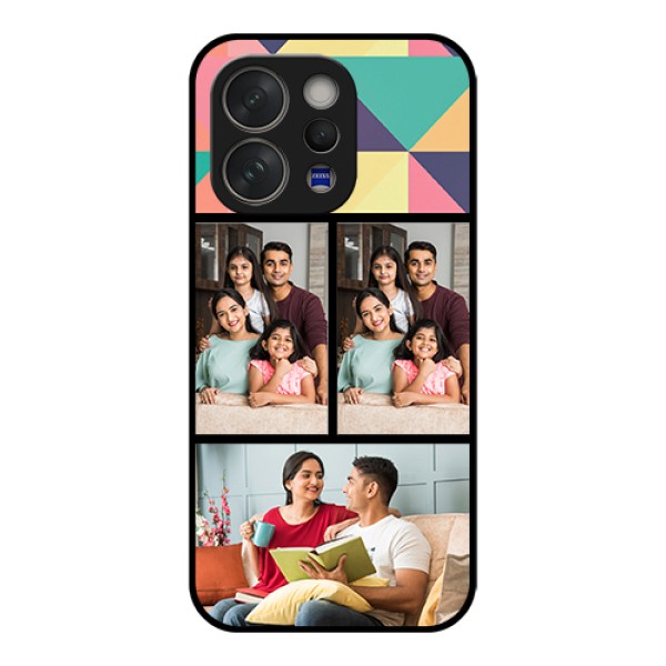 Vivo V70 Elite 5G Custom Glass Phone Case - Bulk Pic Upload Design