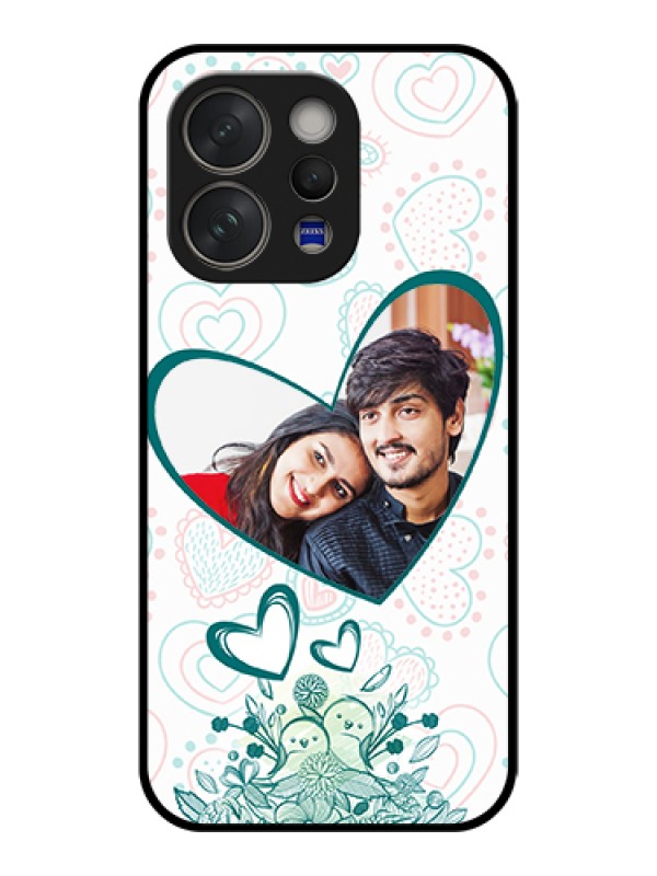 Custom Vivo V70 Elite 5G Custom Glass Phone Case - Premium Couple Design