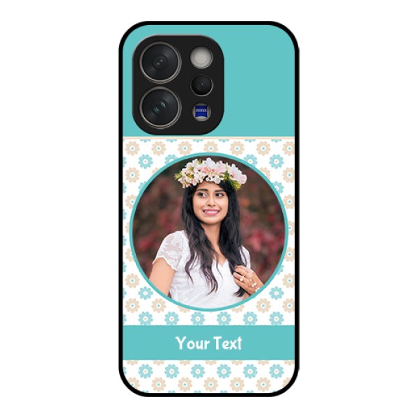 Vivo V70 Elite 5G Custom Glass Phone Case - Beautiful Flowers Design