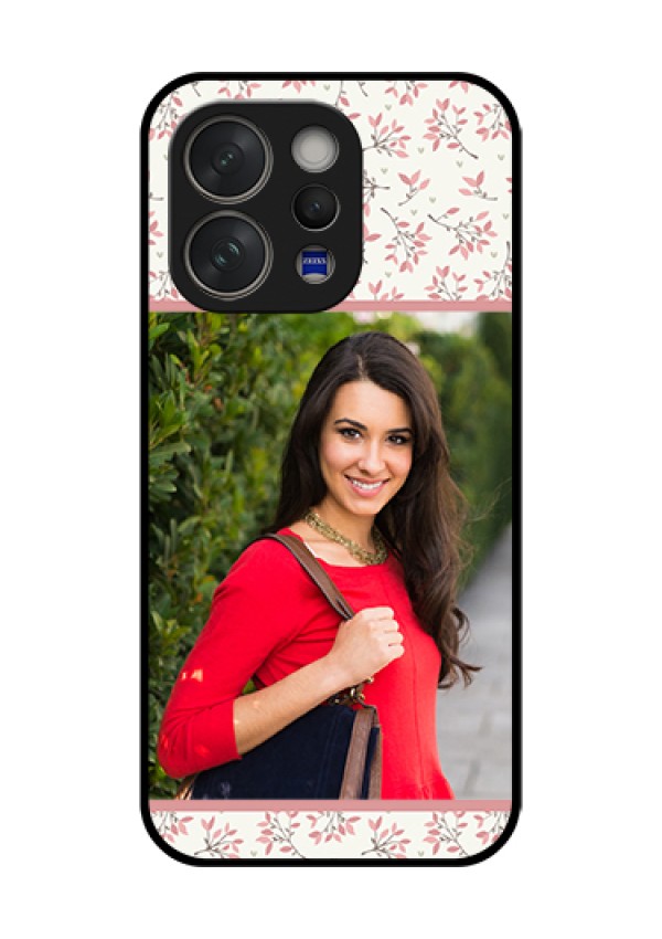 Vivo V70 Elite 5G Custom Glass Phone Case - Stunning Floral Design