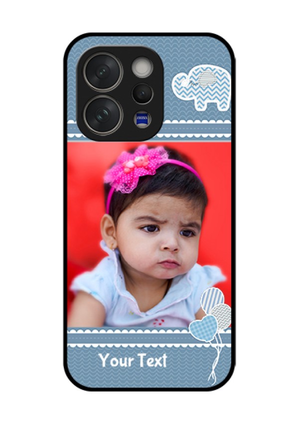 Vivo V70 Elite 5G Custom Glass Phone Case - With Kids Pattern Design