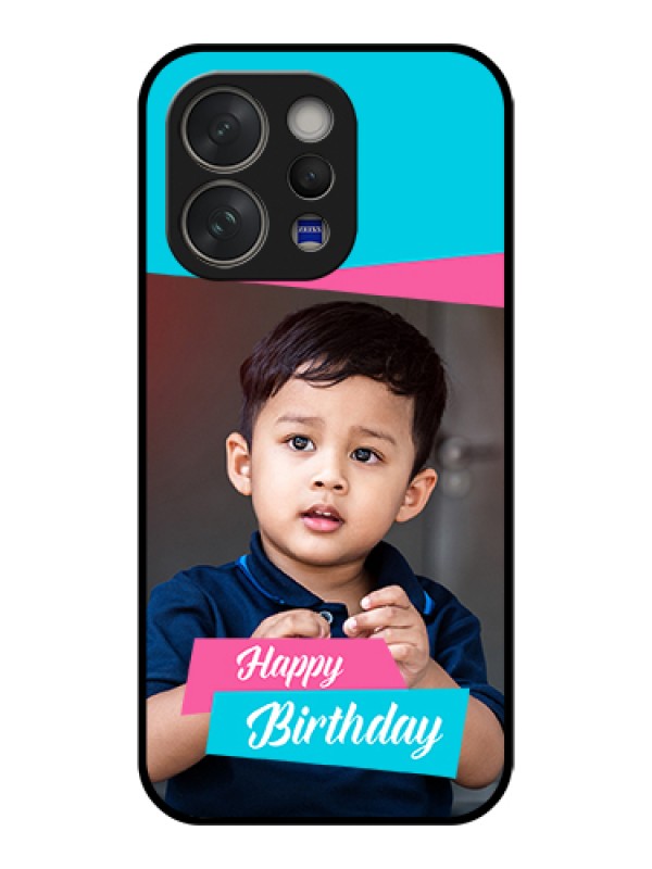 Custom Vivo V70 Elite 5G Custom Glass Phone Case - Image Holder With 2 Color Design