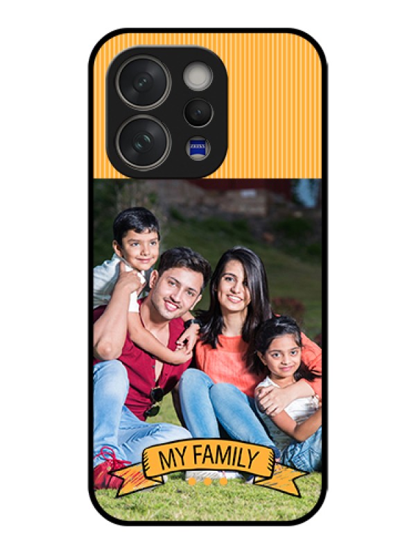 Custom Vivo V70 Elite 5G Custom Glass Phone Case - My Family Design