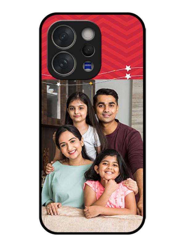 Custom Vivo V70 Elite 5G Custom Glass Phone Case - Happy Family Design