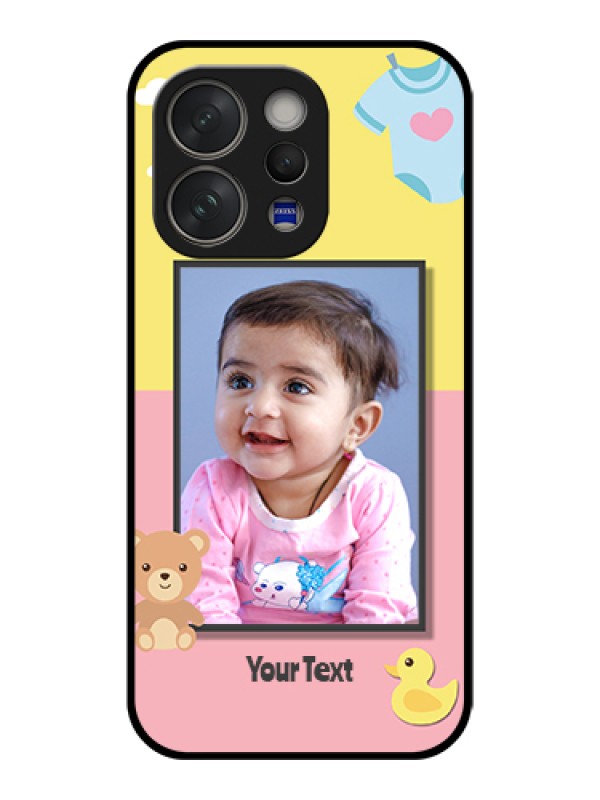 Custom Vivo V70 Elite 5G Custom Glass Phone Case - Kids 2 Color Design