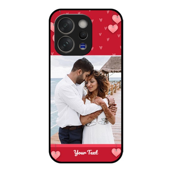 Vivo V70 Elite 5G Custom Glass Phone Case - Valentines Day Design