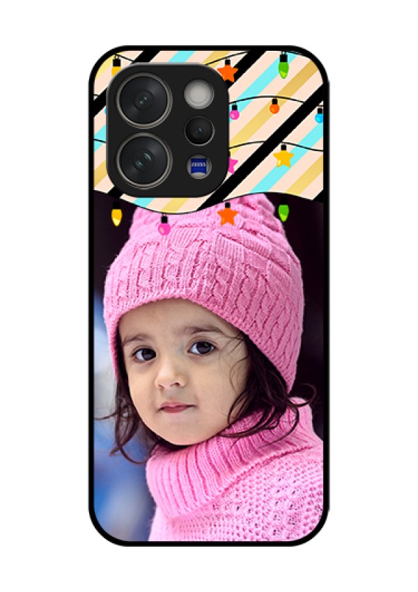 Vivo V70 Elite 5G Custom Glass Phone Case - Lights Hanging Design