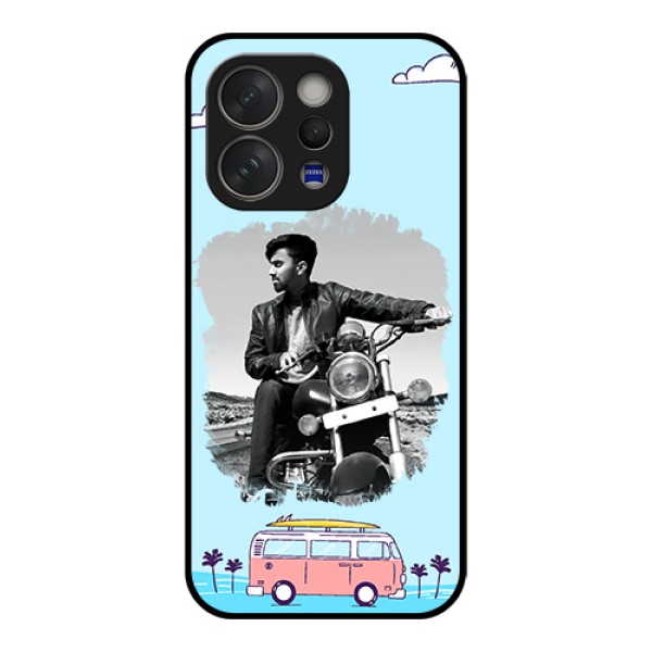 Vivo V70 Elite 5G Custom Glass Phone Case - Travel & Adventure Design