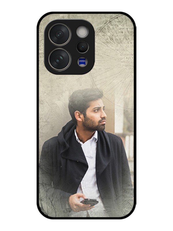 Custom Vivo V70 Elite 5G Custom Glass Phone Case - With Vintage Design