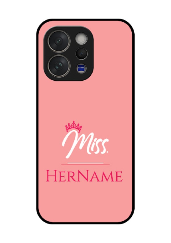 Vivo V70 Elite 5G Custom Glass Phone Case - Mrs With Name Design