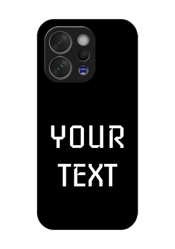 Vivo V70 Elite 5G Custom Glass Phone Case - Your Name Design