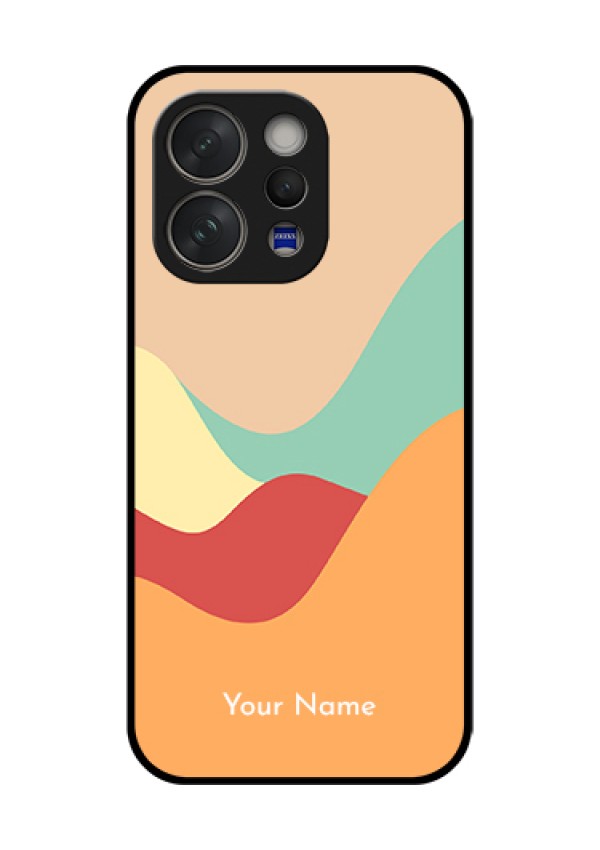 Vivo V70 Elite 5G Custom Glass Phone Case - Ocean Waves Multi - Colour Design