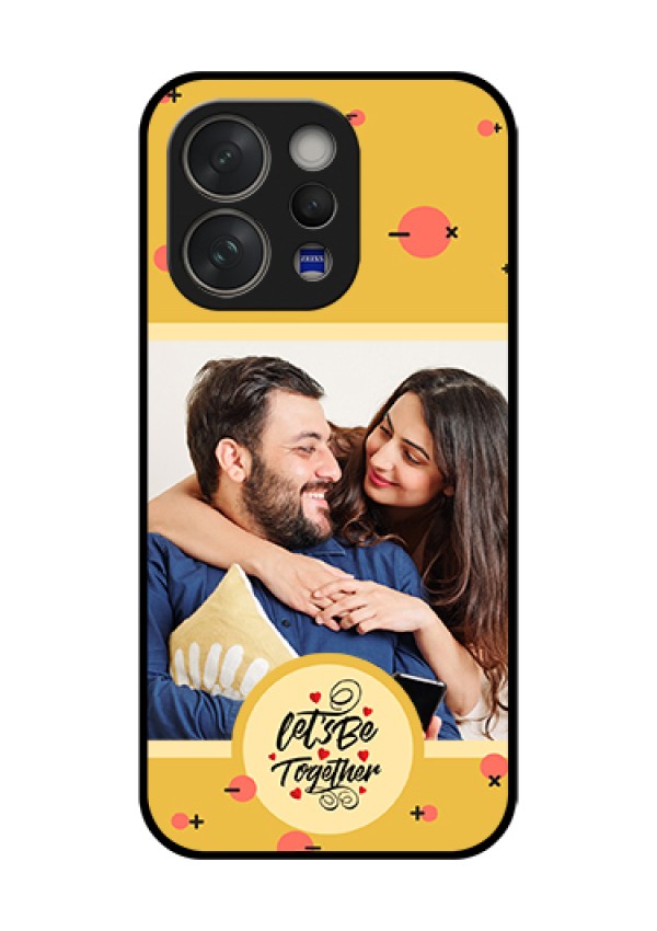 Vivo V70 Elite 5G Custom Glass Phone Case - Lets Be Together Design