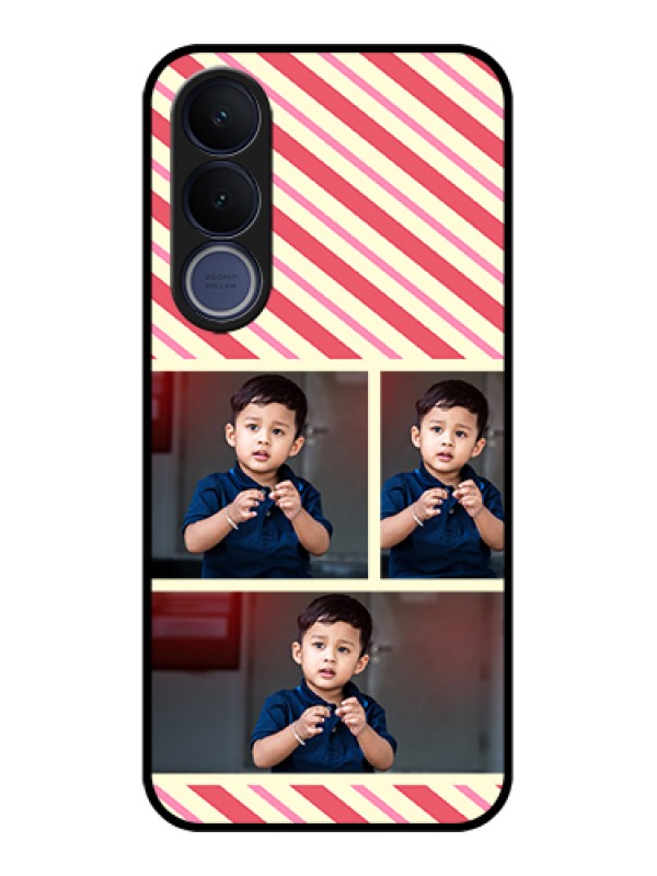Custom Vivo V70 FE 5G Custom Glass Phone Case - Picture Upload Mobile Case Design