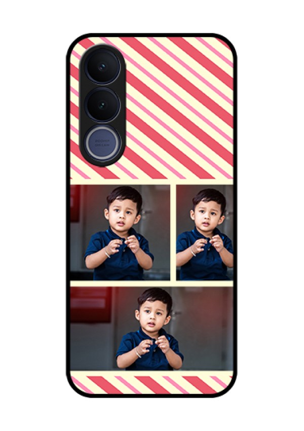 Vivo V70 FE 5G Custom Glass Phone Case - Picture Upload Mobile Case Design