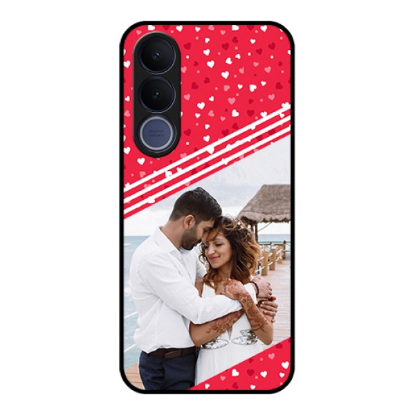 Vivo V70 FE 5G Custom Glass Phone Case - Valentines Gift Design
