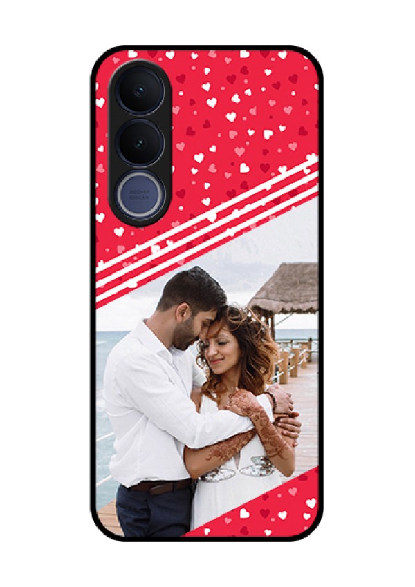 Vivo V70 FE 5G Custom Glass Phone Case - Valentines Gift Design