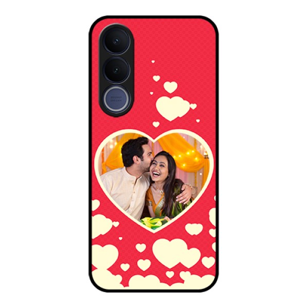 Vivo V70 FE 5G Custom Glass Phone Case - Love Symbols Phone Cover Design Vivo V70 FE 5G Custom Glass Phone Case - Love Symbols Phone Cover Design