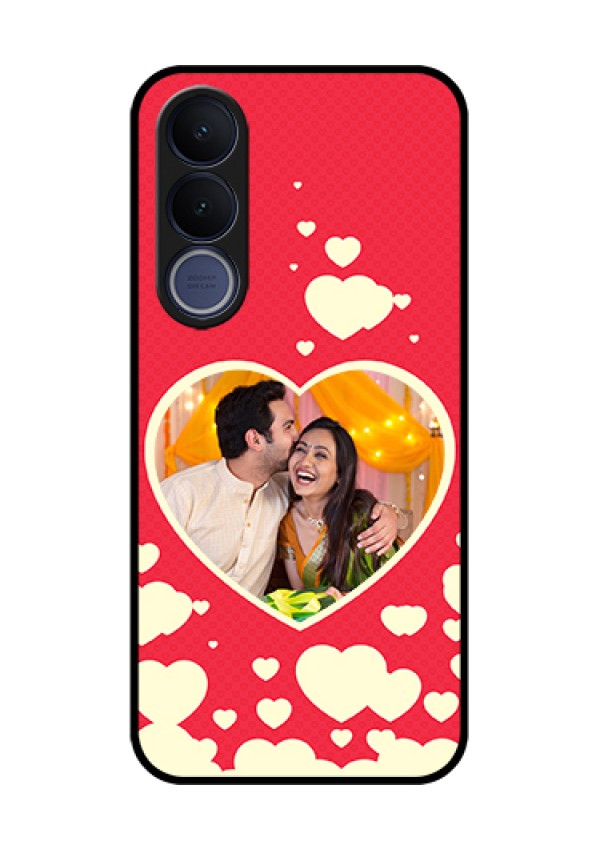 Vivo V70 FE 5G Custom Glass Phone Case - Love Symbols Phone Cover Design