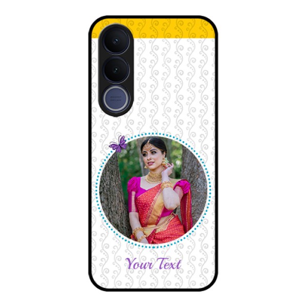 Vivo V70 FE 5G Custom Glass Phone Case - Girls Premium Case Design