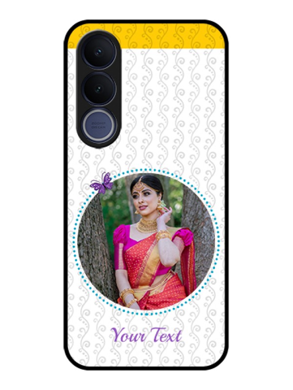 Custom Vivo V70 FE 5G Custom Glass Phone Case - Girls Premium Case Design