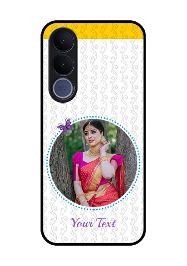 Vivo V70 FE 5G Custom Glass Phone Case - Girls Premium Case Design