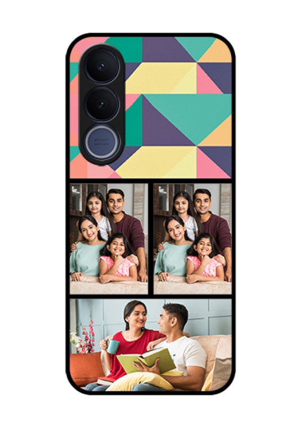 Vivo V70 FE 5G Custom Glass Phone Case - Bulk Pic Upload Design