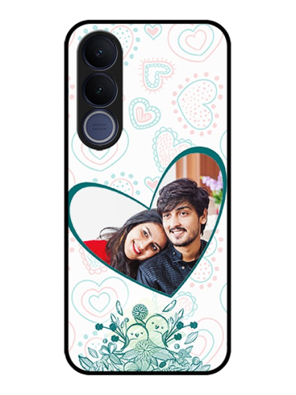 Custom Vivo V70 FE 5G Custom Glass Phone Case - Premium Couple Design