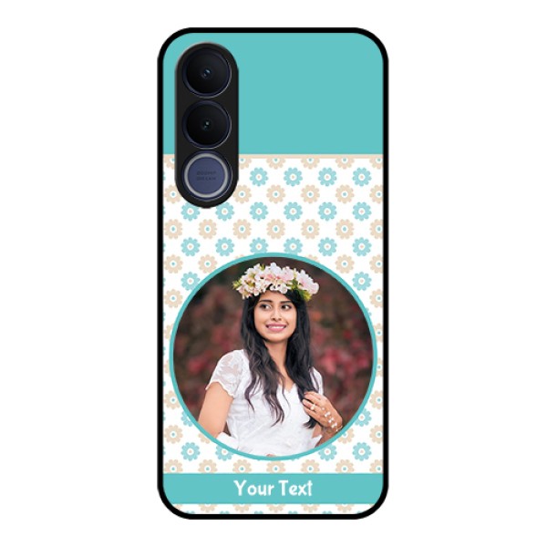 Vivo V70 FE 5G Custom Glass Phone Case - Beautiful Flowers Design